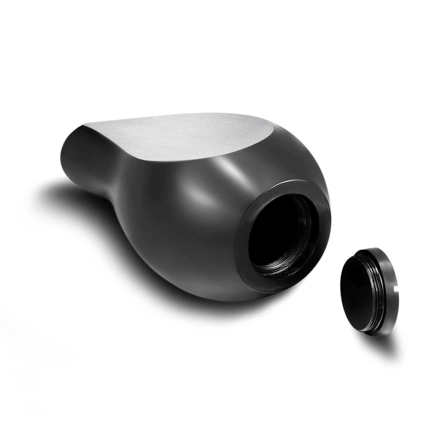 Ultimate Style - Small Black Cremation Urn