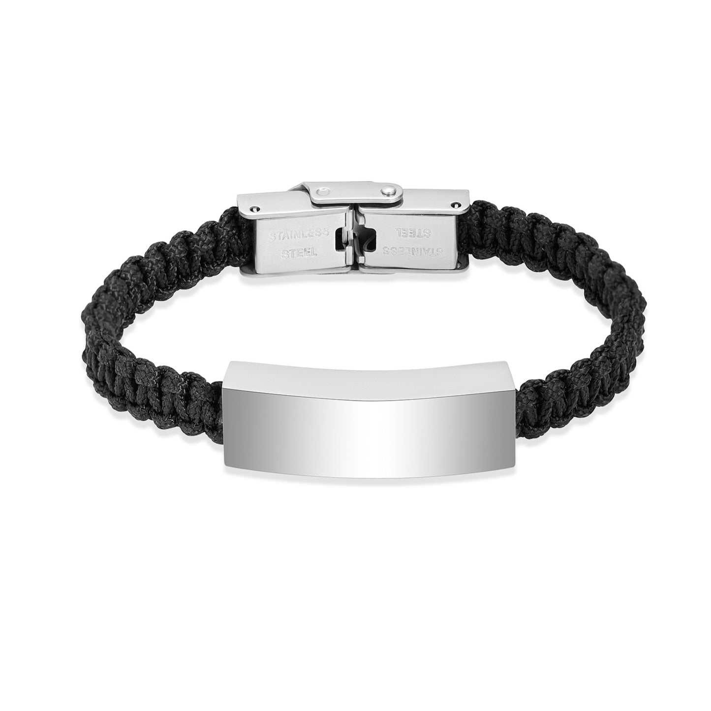 Black Bracelet that holds Pet Ashes