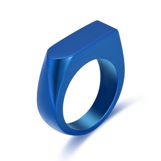 Stylish Blue Ring infused with your pets ashes