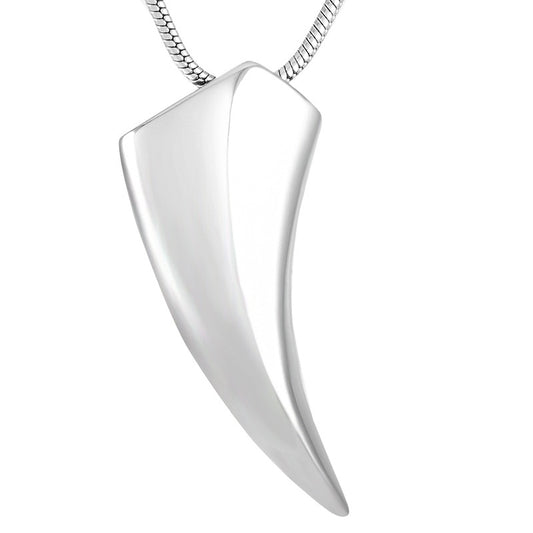 Beautiful Silver Fang Pendant