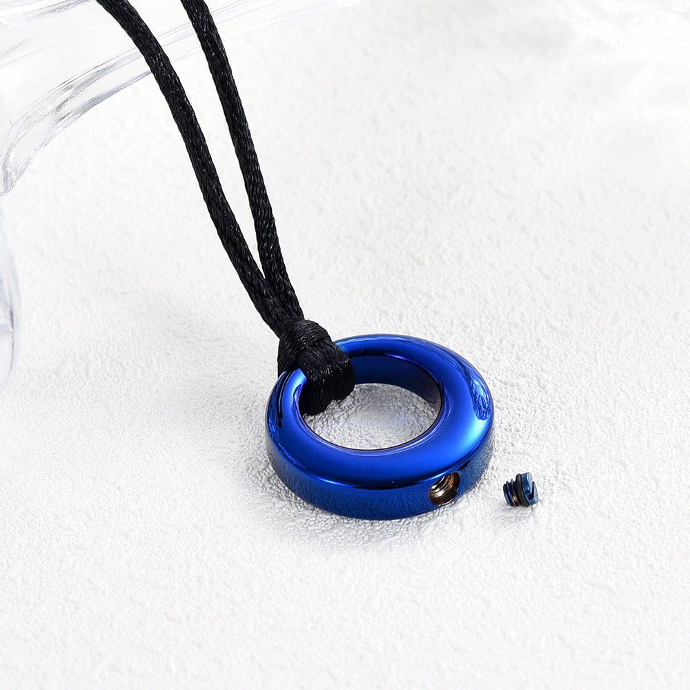 Circle of Life Pendant - Blue