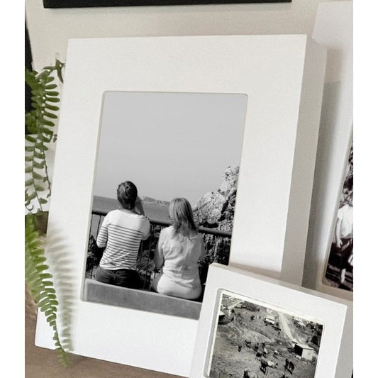 Memorial Photo Frame- White