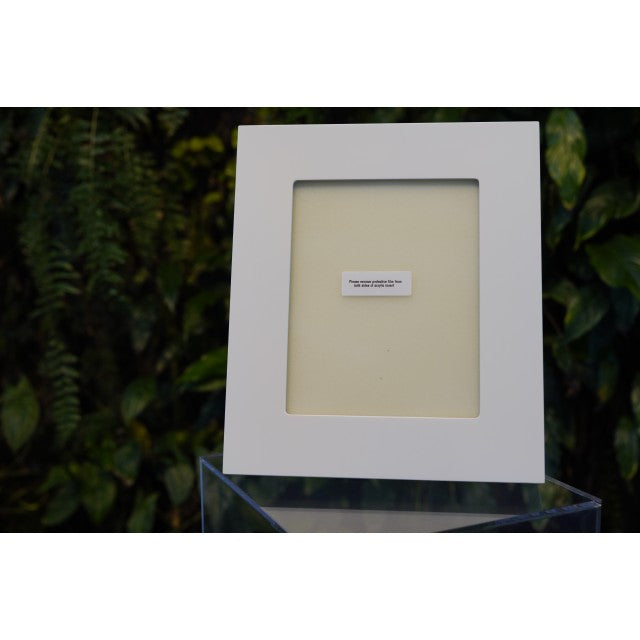 Memorial Photo Frame- White