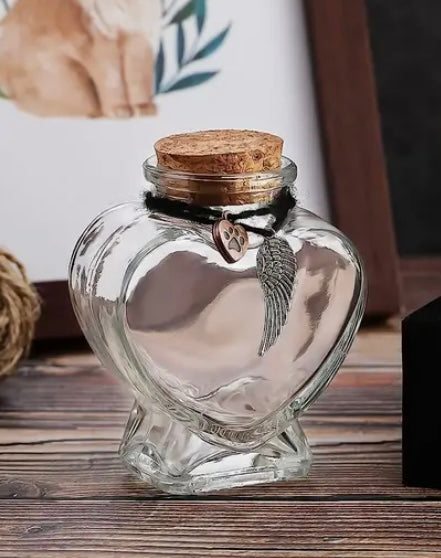 Memorial Bottle For Pet Hair