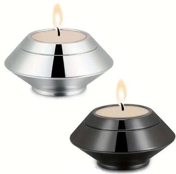 Black Candle Urn