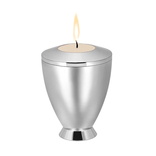 Silver Candlelight Urn