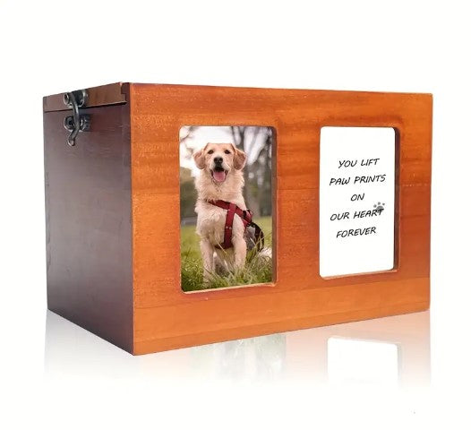 Wooden Pet Urns Memorial Box For Pets Ashes